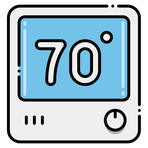 termostat Generic color lineal-color ikona