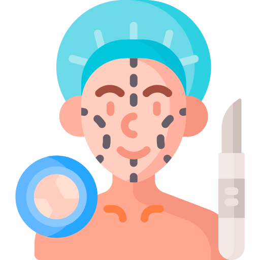 Cosmetic surgery Special Flat icon