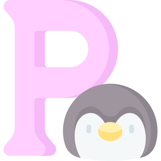 Letter P Special Flat icon