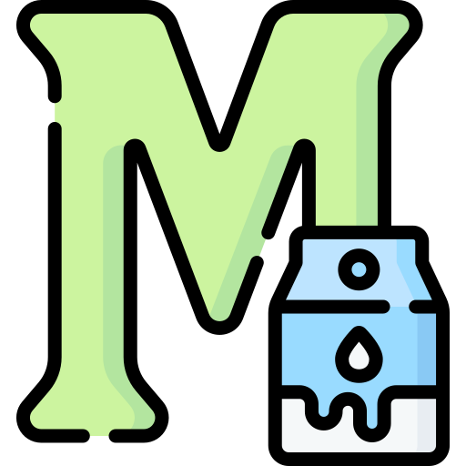 Letter m Special Lineal color icon