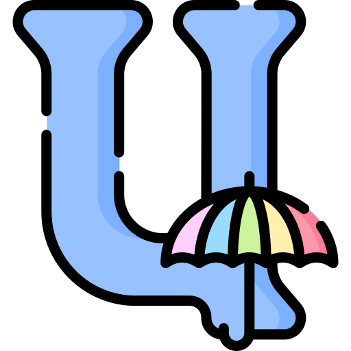 文字u Special Lineal color icon