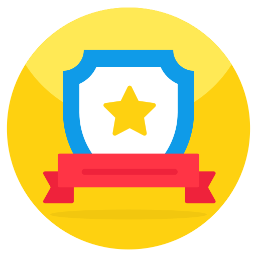 Badge Generic color fill icon