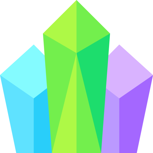 Crystal Basic Straight Flat icon
