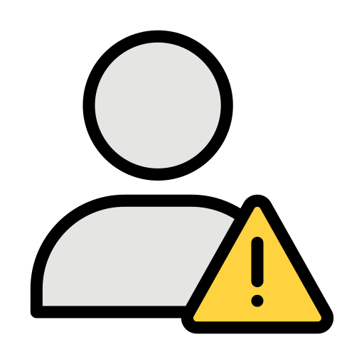 ostrzeżenie Vector Stall Lineal Color ikona