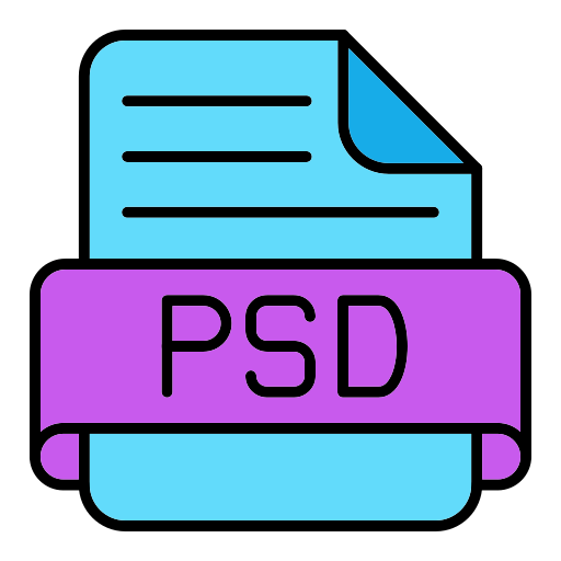 psd Generic color lineal-color ikona