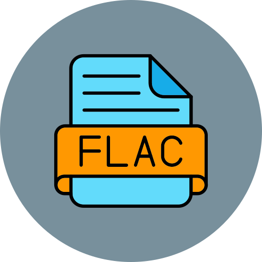 Flac Generic color lineal-color icon