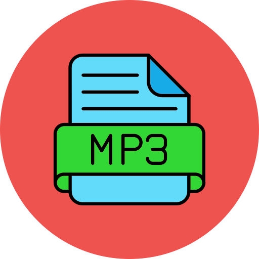 Mp3 Generic color lineal-color icon