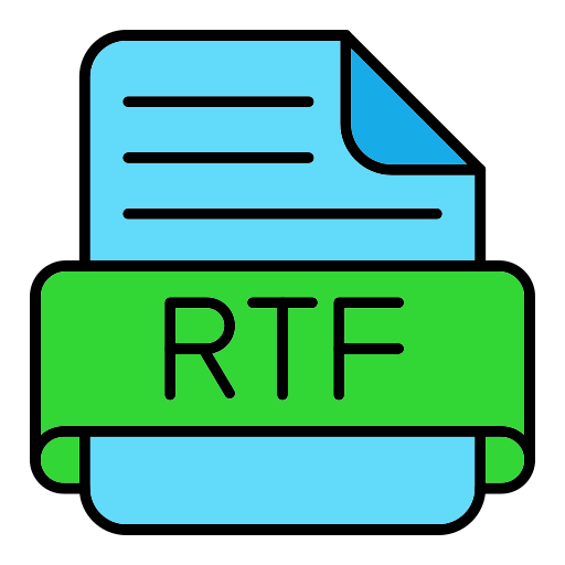 rtf Generic color lineal-color ikona