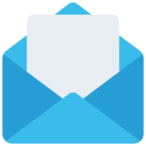 Email Juicy Fish Flat icon