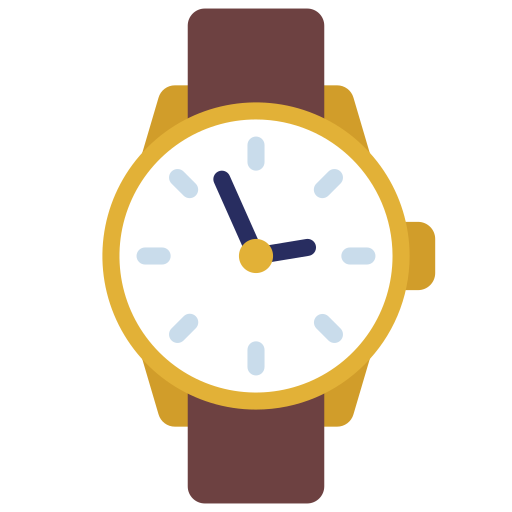 reloj de pulsera Juicy Fish Flat icono