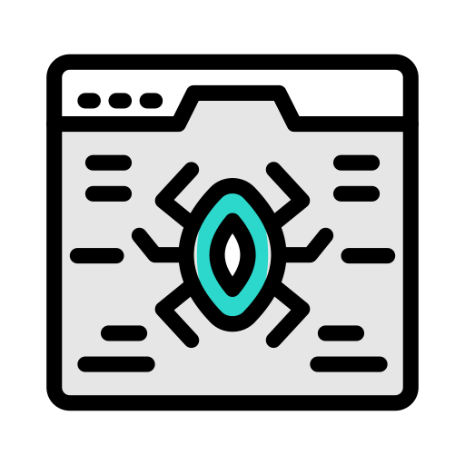 malware Vector Stall Lineal Color icon