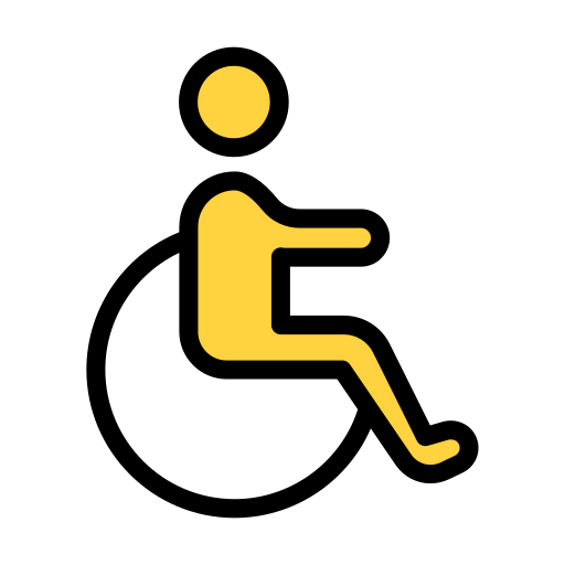 Инвалидность Vector Stall Lineal Color иконка