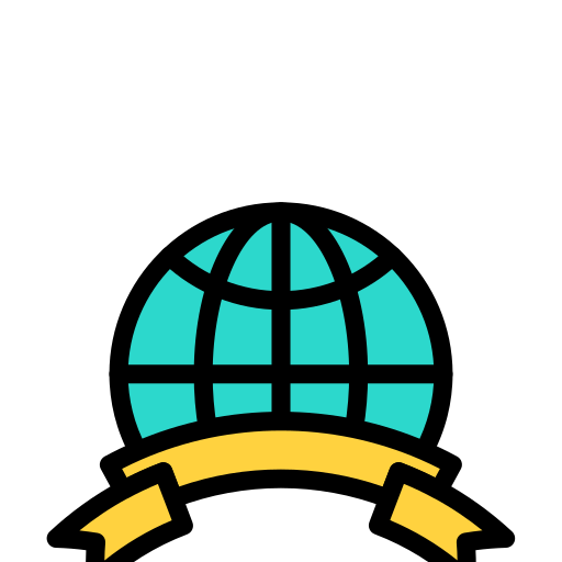 Earth globe Vector Stall Lineal Color icon