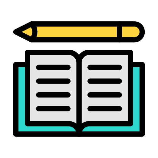 Open book Vector Stall Lineal Color icon