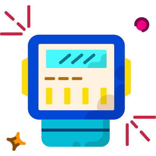 Electric meter Generic color fill icon