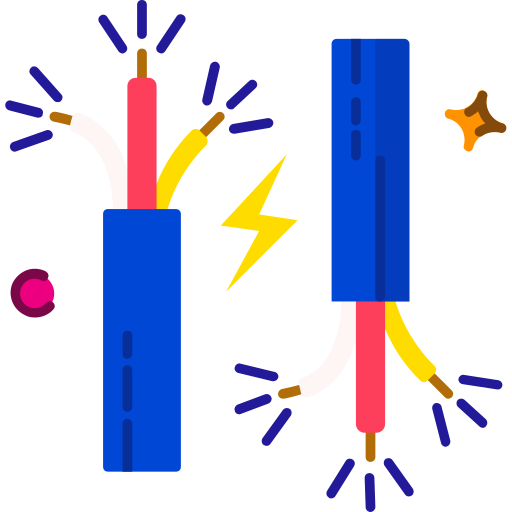 Провода Generic color fill иконка