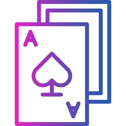 Poker Generic gradient outline icon