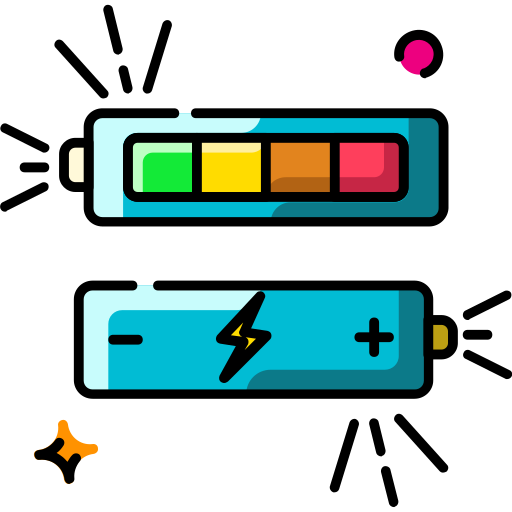 Аккумулятор Generic color lineal-color иконка