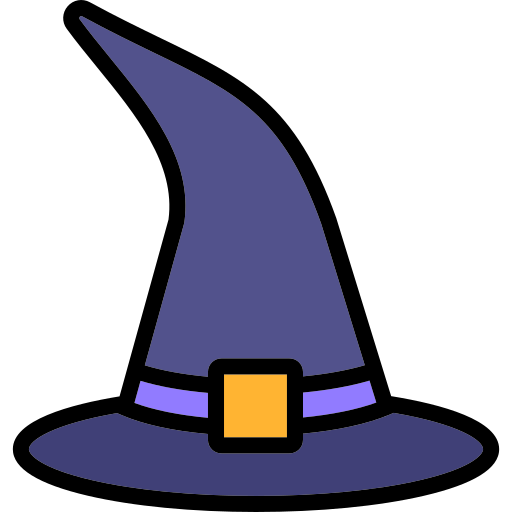 chapéu de bruxa Generic color lineal-color Ícone