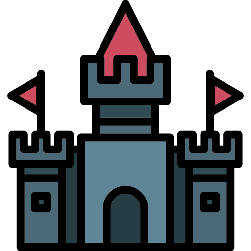 castle Generic color lineal-color icon