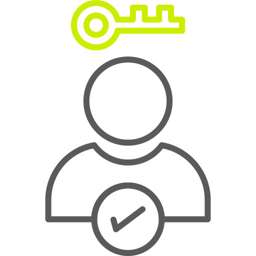 autenticación Generic color outline icono