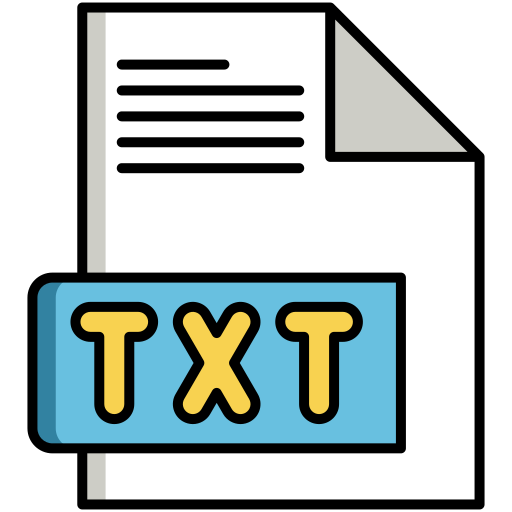 Text file Generic color lineal-color icon