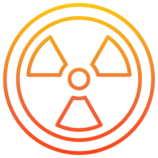 Radiation Generic gradient outline icon