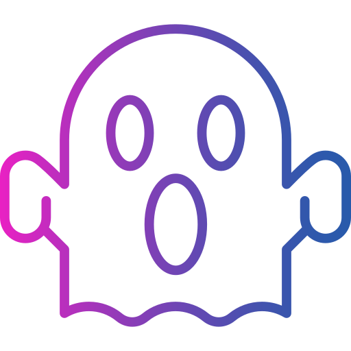 fantasma Generic gradient outline icono