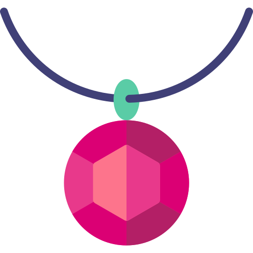 Necklace Generic color fill icon