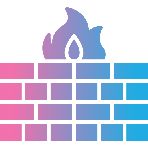 firewall Generic gradient fill icon