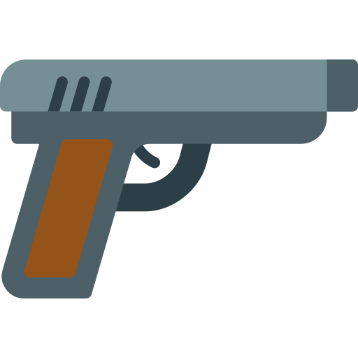 Firearm Generic color fill icon