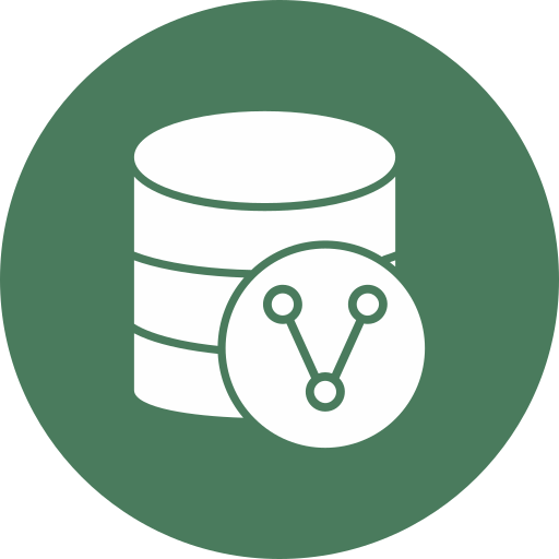 base de datos Generic color fill icono