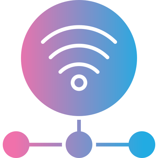 インターネット接続 Generic gradient fill icon