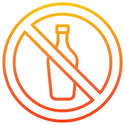 kein alkohol Generic gradient outline icon