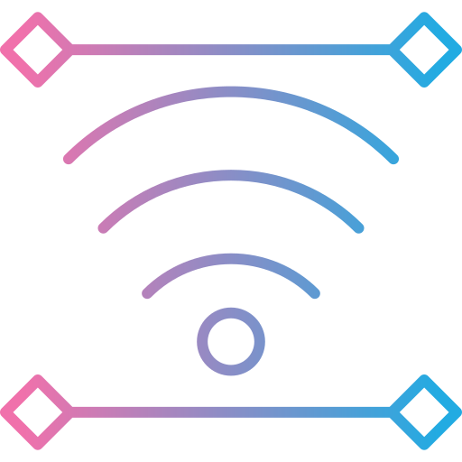 Wireless Generic gradient outline icon