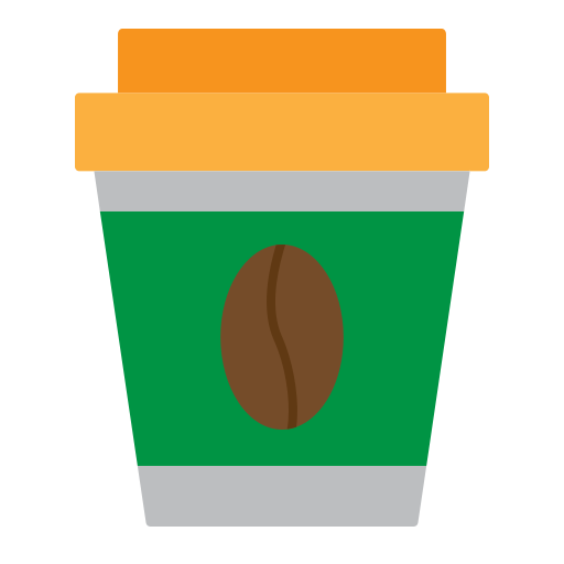 ホットコーヒー Generic color fill icon