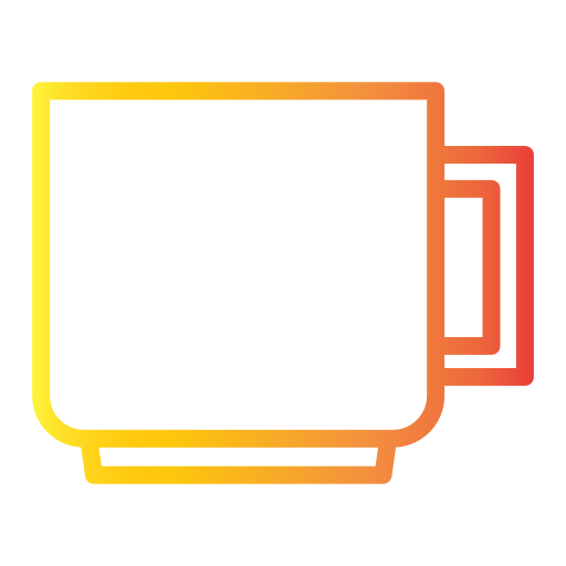 ホットコーヒー Generic gradient outline icon