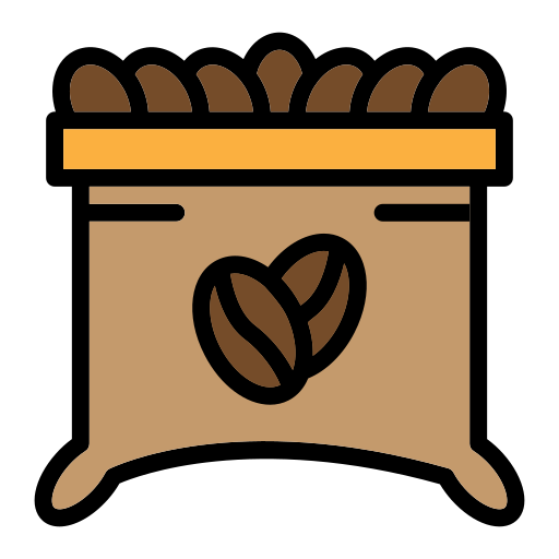 コーヒーバッグ Generic color lineal-color icon
