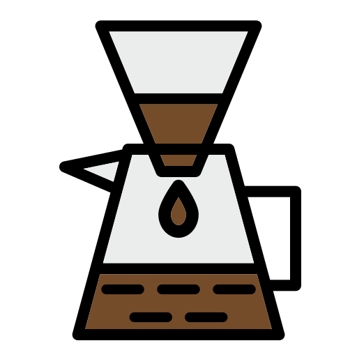 Coffee filter Generic color lineal-color icon