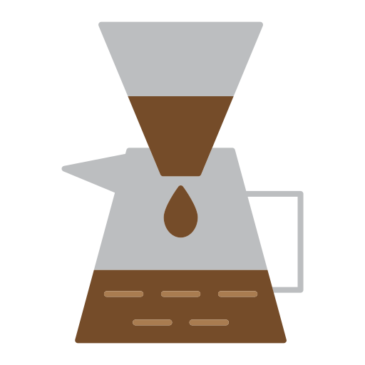 コーヒーフィルター Generic color fill icon