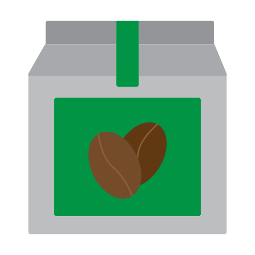 paquete de café Generic color fill icono