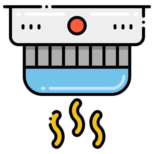 detector de humo Generic color lineal-color icono