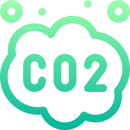 co2 Basic Gradient Lineal color icon