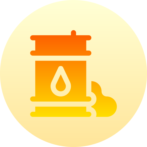 Öl Basic Gradient Circular icon