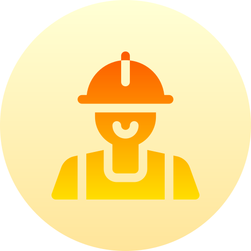 constructor Basic Gradient Circular icono