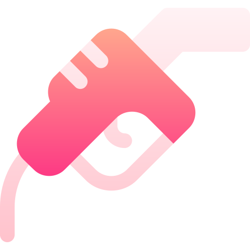 pompa di benzina Basic Gradient Gradient icona