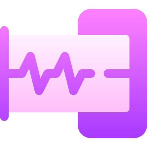地震計 Basic Gradient Gradient icon
