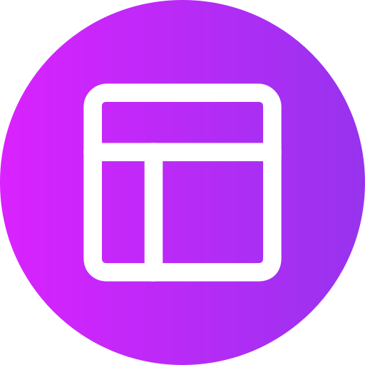 Page Generic gradient fill icon