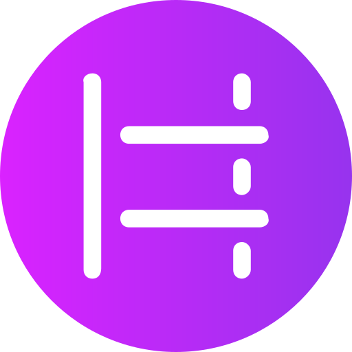 Paragraph Generic gradient fill icon