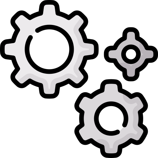 gears Special Lineal color icon